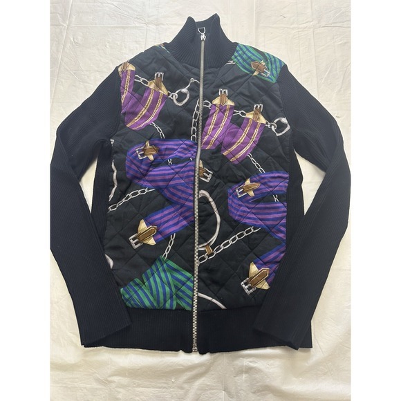 Lauren Ralph Lauren Sweaters - LRL Ralph Lauren‎ Active Equestrian Horse Zip Up Track Jacket Size small Vtg